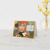 NOTECARD-VRIJ TIJD OF WAT HET DOEN VAN I BEN KAART (Gele Bloem)