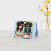 NOTECARD, WE ZIJN AL ZO LANG VRIENDEN KAART (Gele Bloem)