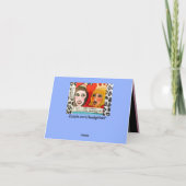 NOTECARD, WE ZIJN AL ZO LANG VRIENDEN KAART (Achterkant)