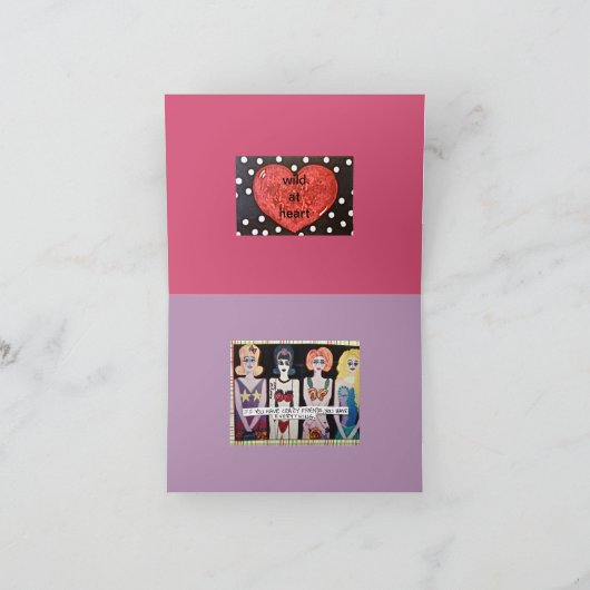 NOTECARD-WILD DE KAART VAN VROUWEN (Binnen)