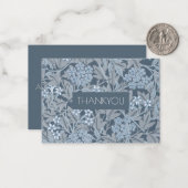 NOTECARD : WILLIAM MORRIS : JASMINE NOTITIEKAARTJE (Voorkant / Achterkant in situ)