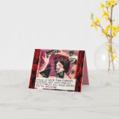 NOTECARD-WODKA WORDT GEMAAKT VAN AARDAPPELS KAART (Gele Bloem)