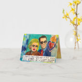 NOTECARD-WORDT HET MOOIE GEZICHT OUD, EEN LICHAAM KAART (Gele Bloem)