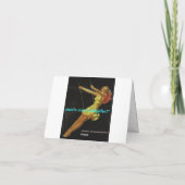 NOTECARD-WORDT HET MOOIE GEZICHT OUD, EEN LICHAAM KAART (Achterkant)