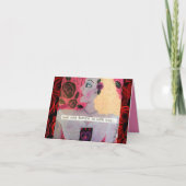 NOTECARD-ZE HAD ROZEN IN HAAR ZIEL KAART (Voorkant)