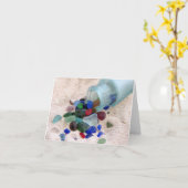 Notecard - Zee glasoverstromend Kaart (Gele Bloem)