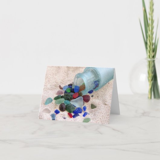 Notecard - Zee glasoverstromend Kaart (Voorkant)