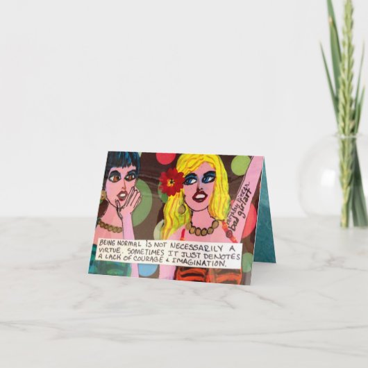 NOTECARD-ZIJND NORMAAL NIET NOODZAKELIJK IS EEN KAART (Voorkant)