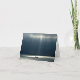 Notecard: Zonovergoten boot Kaart