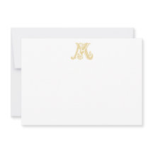 Notecards KM Monogram of MK Monogram