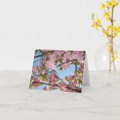 Notecards van de Bloesem van de kers Kaart (Gele Bloem)