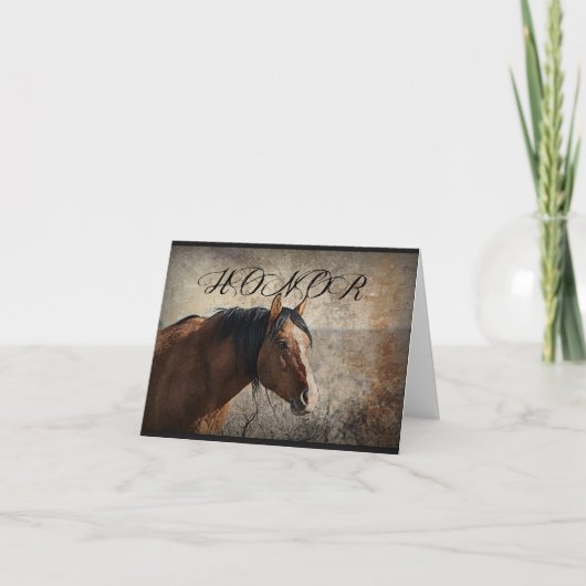 Notecards van de "eer" kaart (Voorkant)