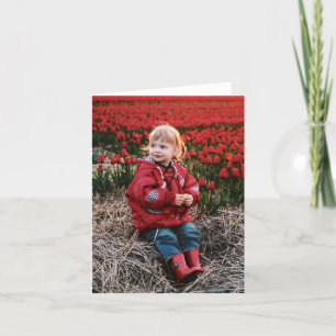 Notecards van het Gebied van de tulp Kaart