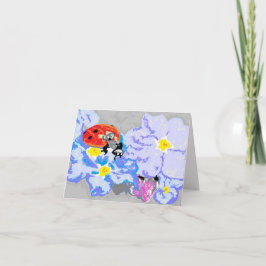 Noteer Kaart leeg in / Ladybug