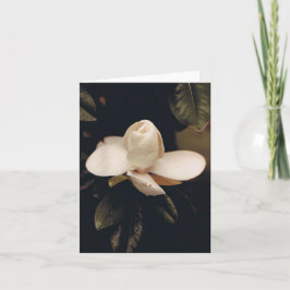 Noteer Kaart met Magnolia Blossom