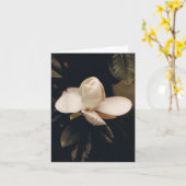 Noteer Kaart met Magnolia Blossom (Gele Bloem)