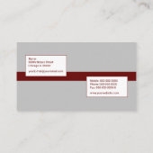 Noteer Visitekaartje (Achterkant)