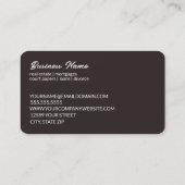 Noteer Visitekaartje (Achterkant)