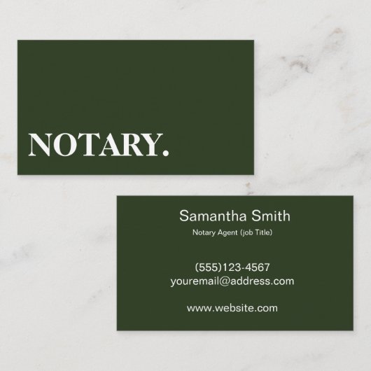 Noteerbare agent Pen Logo Freelance Calligrafie Sc Visitekaartje (Voorkant / Achterkant)