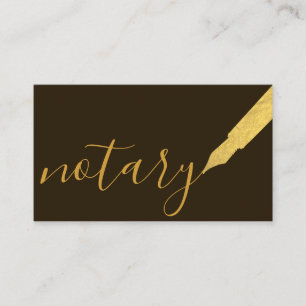 Noteerbare agent Pen Logo Freelance Calligrafie Sc Visitekaartje