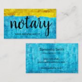 Noteerbare agent Pen Logo Freelance Calligrafie Sc Visitekaartje (Voorkant / Achterkant)