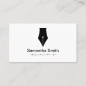 Noteerbare agent Pen Logo Freelance Calligrafie Sc Visitekaartje (Voorkant)