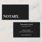 Noteerbare agent Pen Logo Freelance Calligrafie Sc Visitekaartje (Voorkant / Achterkant)