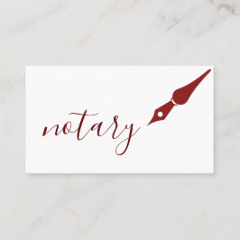 Noteerbare agent Pen Logo Freelance Calligrafie Sc Visitekaartje