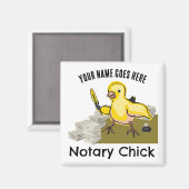 Noteerbare kekgele vetether Gepersonaliseerd naam Magneet (Voorkant / Achterkant)