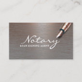Noteerbare leningsagent Trendy Copper Metallic Visitekaartje (Voorkant)