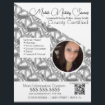 Noteerbare mobiele services Foto QR FLYER C<br><div class="desc">Moderne brochure voor de notarisering van overheidsdiensten</div>