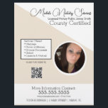 Noteerbare mobiele services Foto QR FLYER E<br><div class="desc">Moderne brochure voor de notarisering van overheidsdiensten</div>