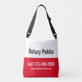 Noteerbare publieke, BrightStor Black & White-Sjab Crossbody Tas