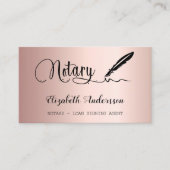 Noteerbare roos goudblauw QR-code Visitekaartje (Voorkant)