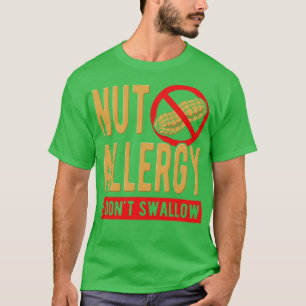 Noten allergie Ik slik niet T-shirt