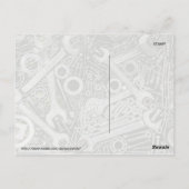 Noten en bouten briefkaart (Achterkant)