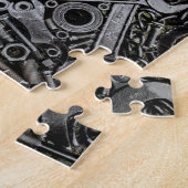 Noten en bouten legpuzzel (Zijkant)