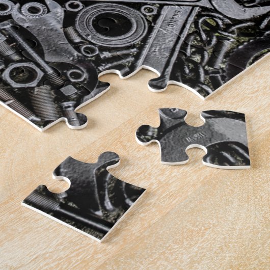 Noten en bouten legpuzzel (Zijkant)