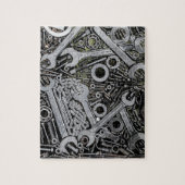 Noten en bouten legpuzzel (Verticaal)