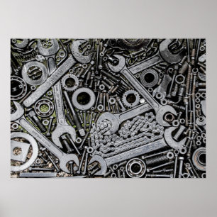 Noten en bouten poster