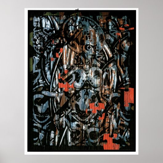 Noten en bouten poster (Voorkant)