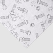 Noten en bouten, tissuepapier (Detail)