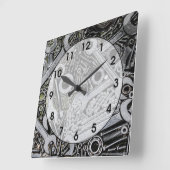 Noten en bouten vierkante klok (Hoek)