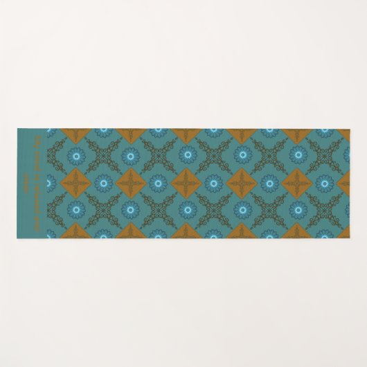 Noten en kruisingen yogamat (Voorkant (horizontaal))