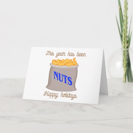 Noten Feestdagen Kaart (Voorkant)