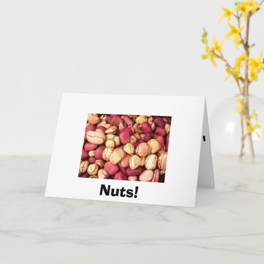 Noten! Kaart (Gele Bloem)