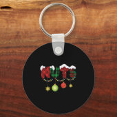 Noten kastanjes kerst Koppels matching Sleutelhanger (Voorkant)