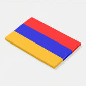 Noten met vlag van Armenië Post-it® Notes (Schuin)