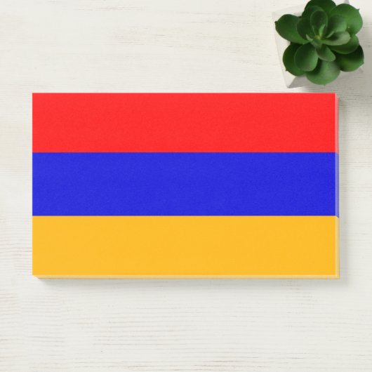 Noten met vlag van Armenië Post-it® Notes (Kantoor)
