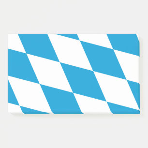 Noten met vlag van Beieren, Duitsland Post-it® Notes
